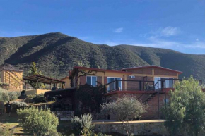 3 cabañas privadas e independientes con bonita vista al Valle